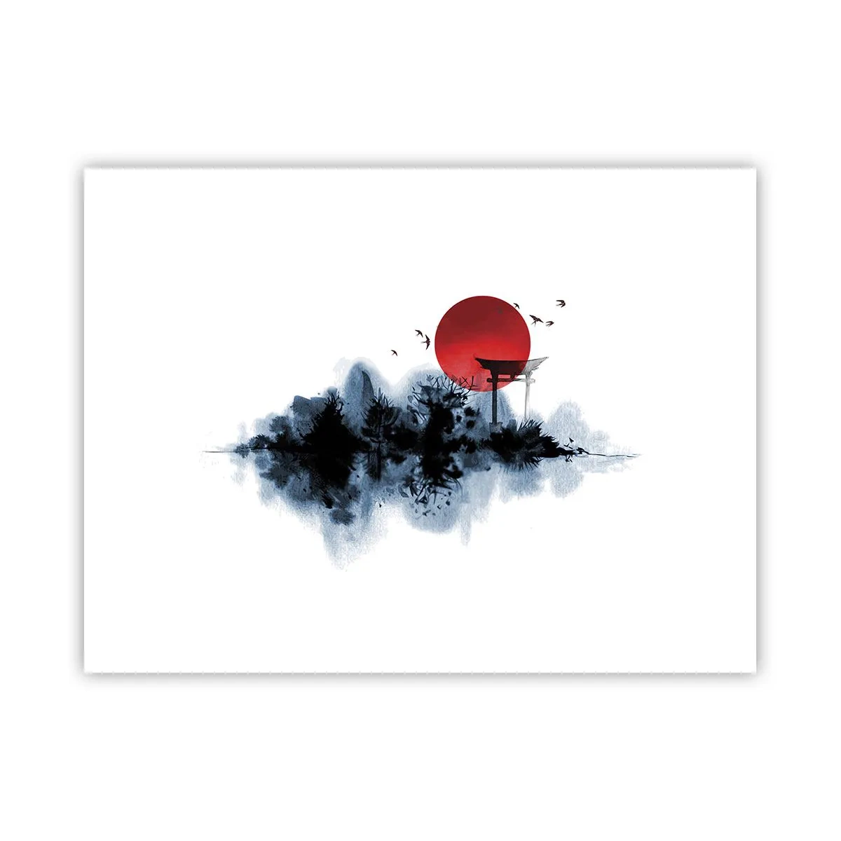 Poster - Japanische Sicht - 40x30 cm