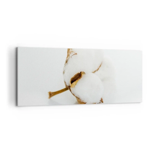 Bild auf Leinwand - Leinwandbild - Von Natur aus weich - 100x40 cm