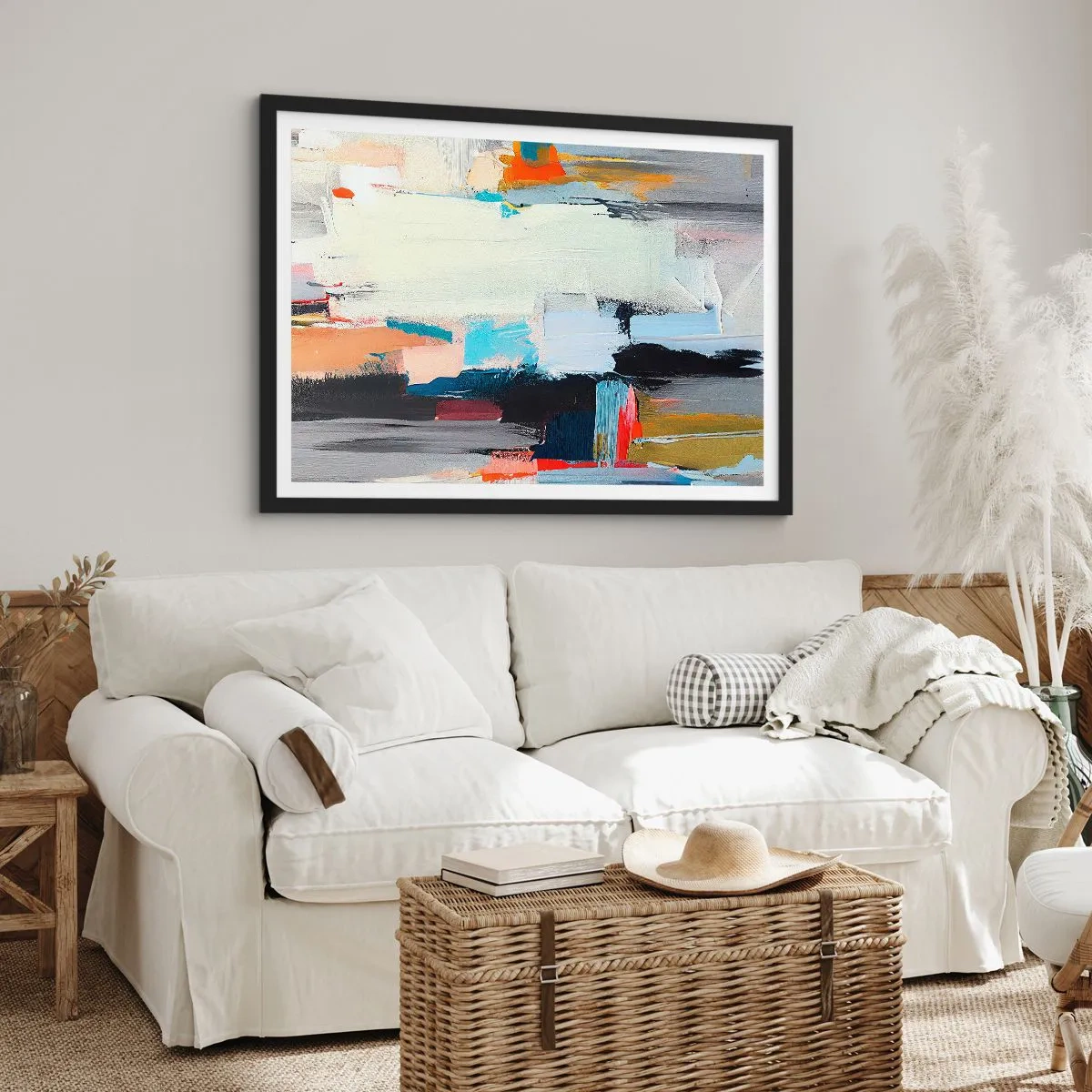 Poster in einem schwarzem Rahmen - Gibt es eine Methode? - 91x61 cm