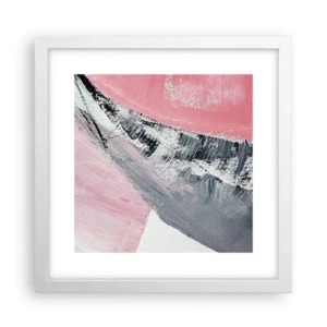 Poster in einem weißen Rahmen - Passende Komposition - 30x30 cm