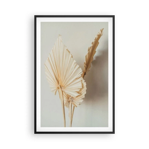 Poster in einem schwarzem Rahmen - Wenn Sie Erleichterung brauchen - 61x91 cm