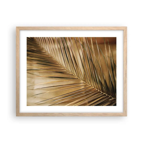 Poster in einem Rahmen aus heller Eiche - Natürliche Kolonnade - 50x40 cm