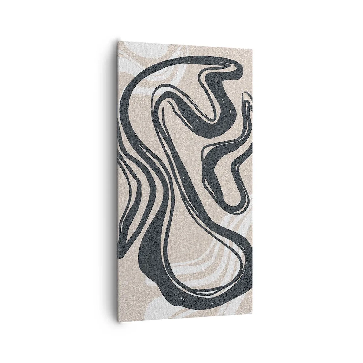 Bild auf Leinwand - Leinwandbild - Vervielfachter Ausdruck - 65x120 cm