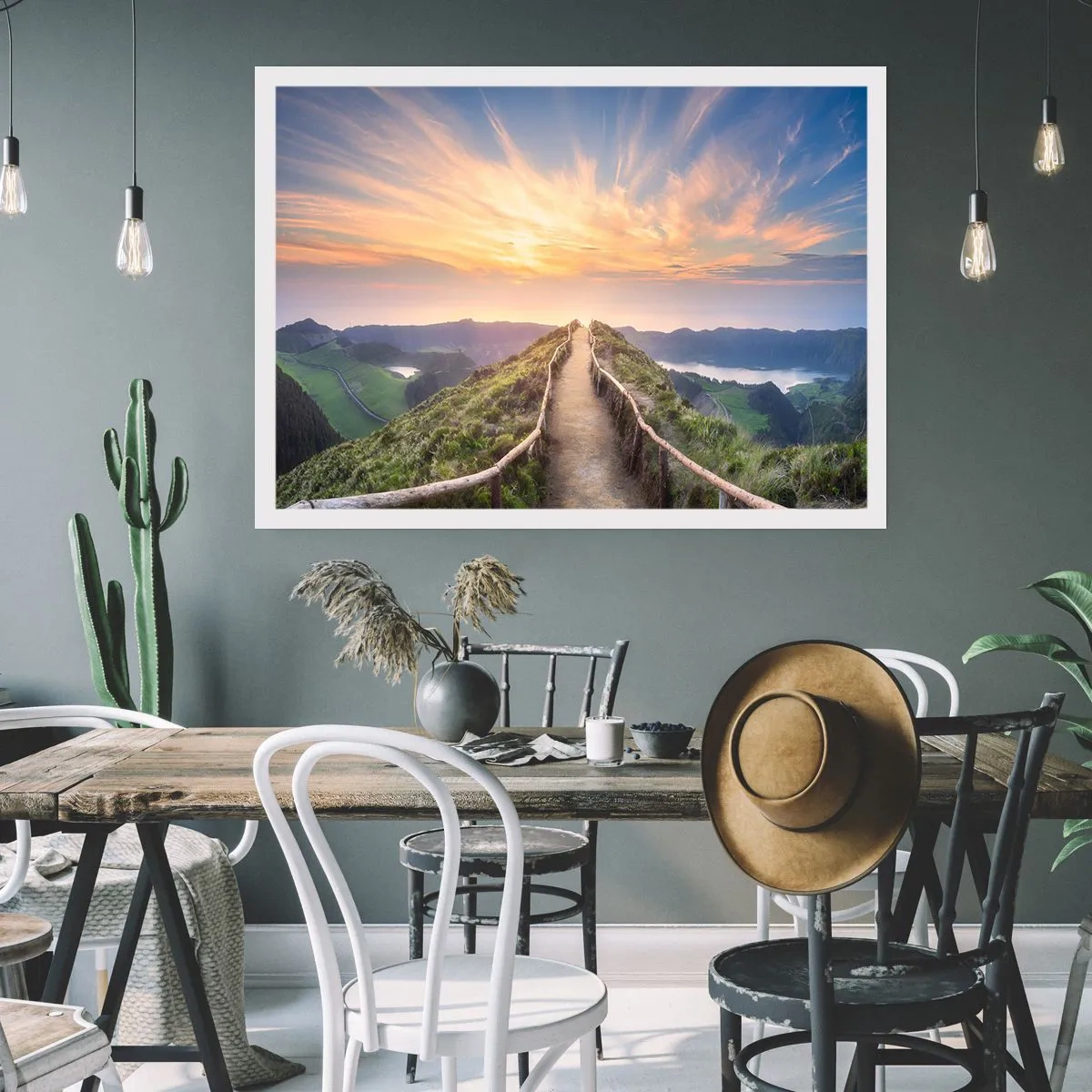 Poster - Nah am Himmel - 50x40 cm