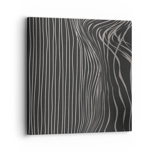 Bild auf Leinwand - Leinwandbild - Rhythmus und Akzent - 40x40 cm