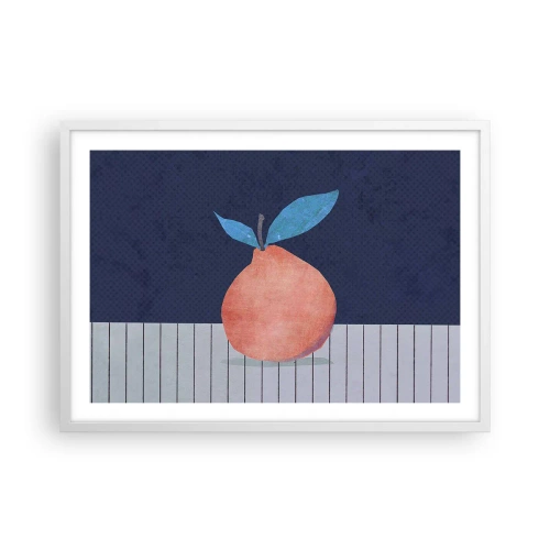 Poster in einem weißen Rahmen - Konvexität und Ebene - 70x50 cm