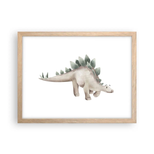 Poster in einem Rahmen aus heller Eiche - Euer Freund - 40x30 cm