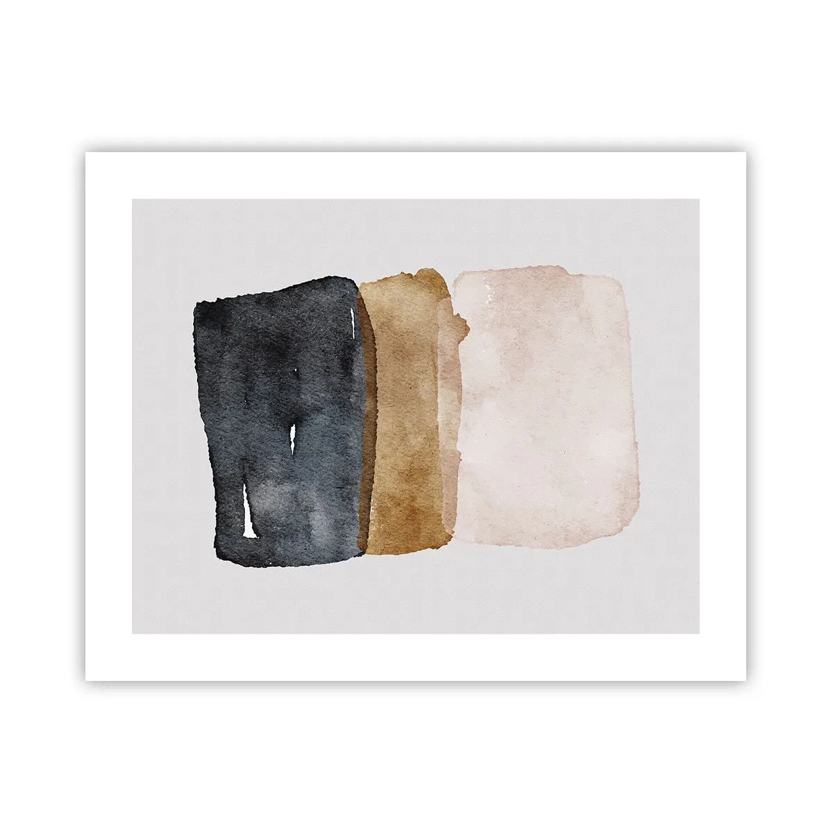 Poster - Die Komposition der Farben der Erde - 50x40 cm