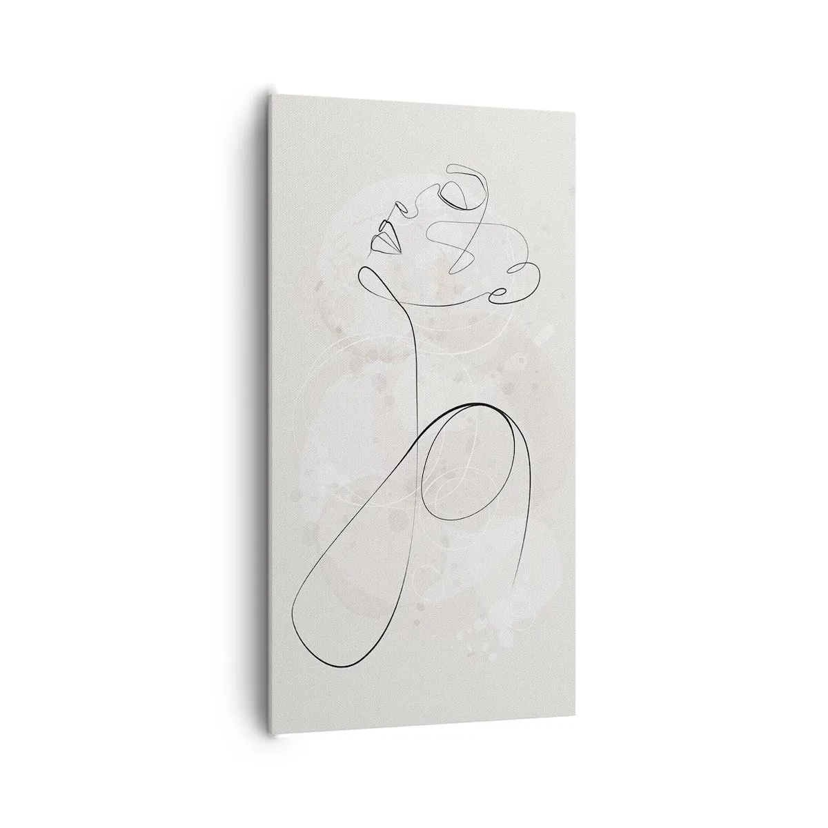 Bild auf Leinwand - Leinwandbild - Die Spirale der Schönheit - 65x120 cm