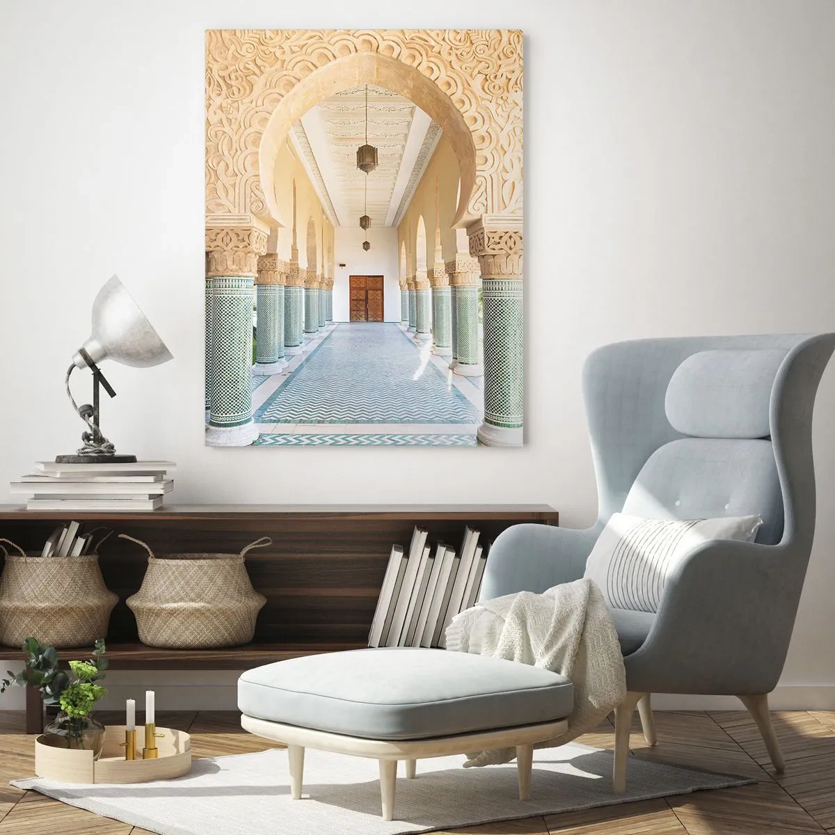 Glasbild - Bild auf glas - Aus den Geschichten von Scheherazade - 70x100 cm