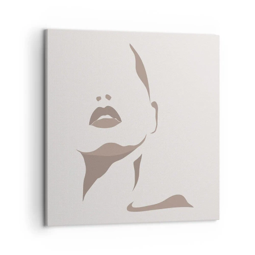 Bild auf Leinwand - Leinwandbild - Aus Licht und Schatten - 50x50 cm