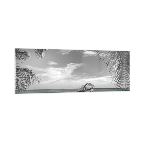 Glasbild - Bild auf glas - Erinnerung oder Traum? - 90x30 cm