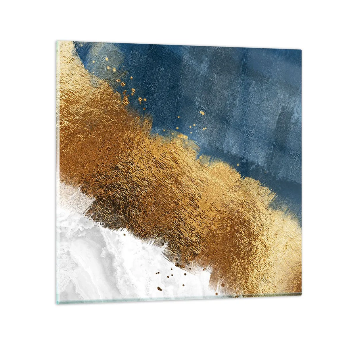 Glasbild - Bild auf glas - Farben des Sommers - 30x30 cm