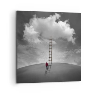 Bild auf Leinwand - Leinwandbild - Alles ist möglich - 50x50 cm