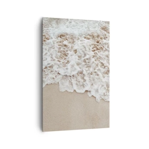 Bild auf Leinwand - Leinwandbild - Ich komme gleich wieder - 80x120 cm