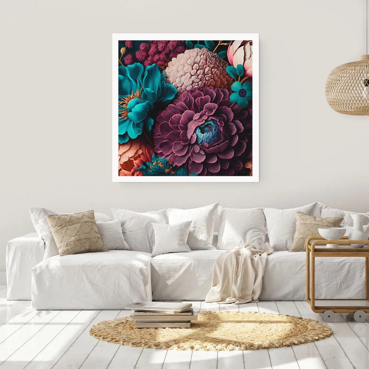 Poster - Natur in Hülle und Fülle - 60x60 cm