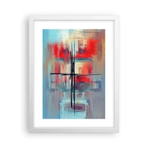 Poster in einem weißen Rahmen - Landschaft in einer unbekannten Dimension - 30x40 cm