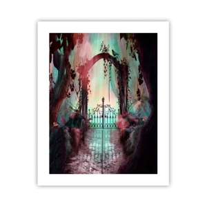 Poster - Geheimer Garten - 40x50 cm