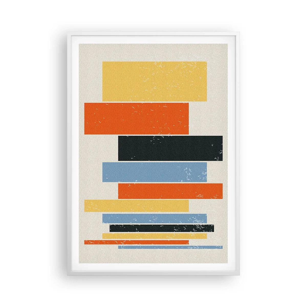 Poster in einem weißen Rahmen - Musiknotation - 70x100 cm