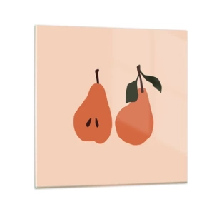 Glasbild - Bild auf glas - Pure Süße - 70x70 cm