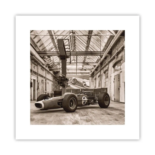 Poster - Die Siegerruhe - 30x30 cm