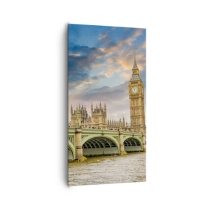 Bild auf Leinwand - Leinwandbild - Im Imperium ist die Zeit stehen geblieben - 65x120 cm