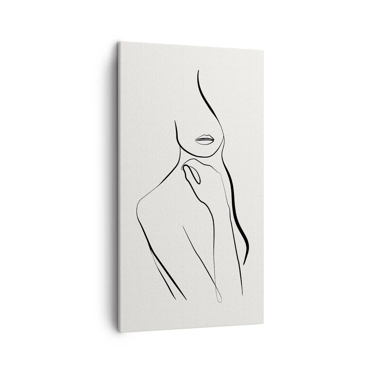 Bild auf Leinwand - Leinwandbild - Eine Welle der Melancholie - 45x80 cm