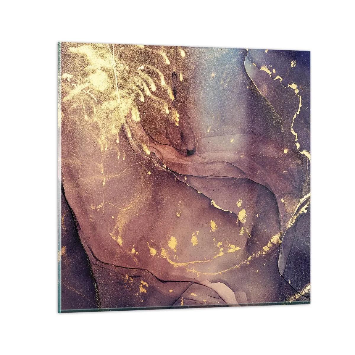 Glasbild - Bild auf glas - Materie und Geist - 30x30 cm