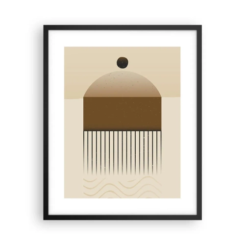 Poster in einem schwarzem Rahmen - Verschiedene Staaten - 40x50 cm