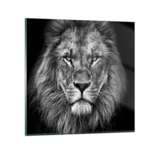 Glasbild - Bild auf glas - Im Krönungsgewand - 30x30 cm