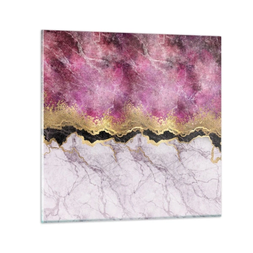 Glasbild - Bild auf glas - An der Grenze - 30x30 cm