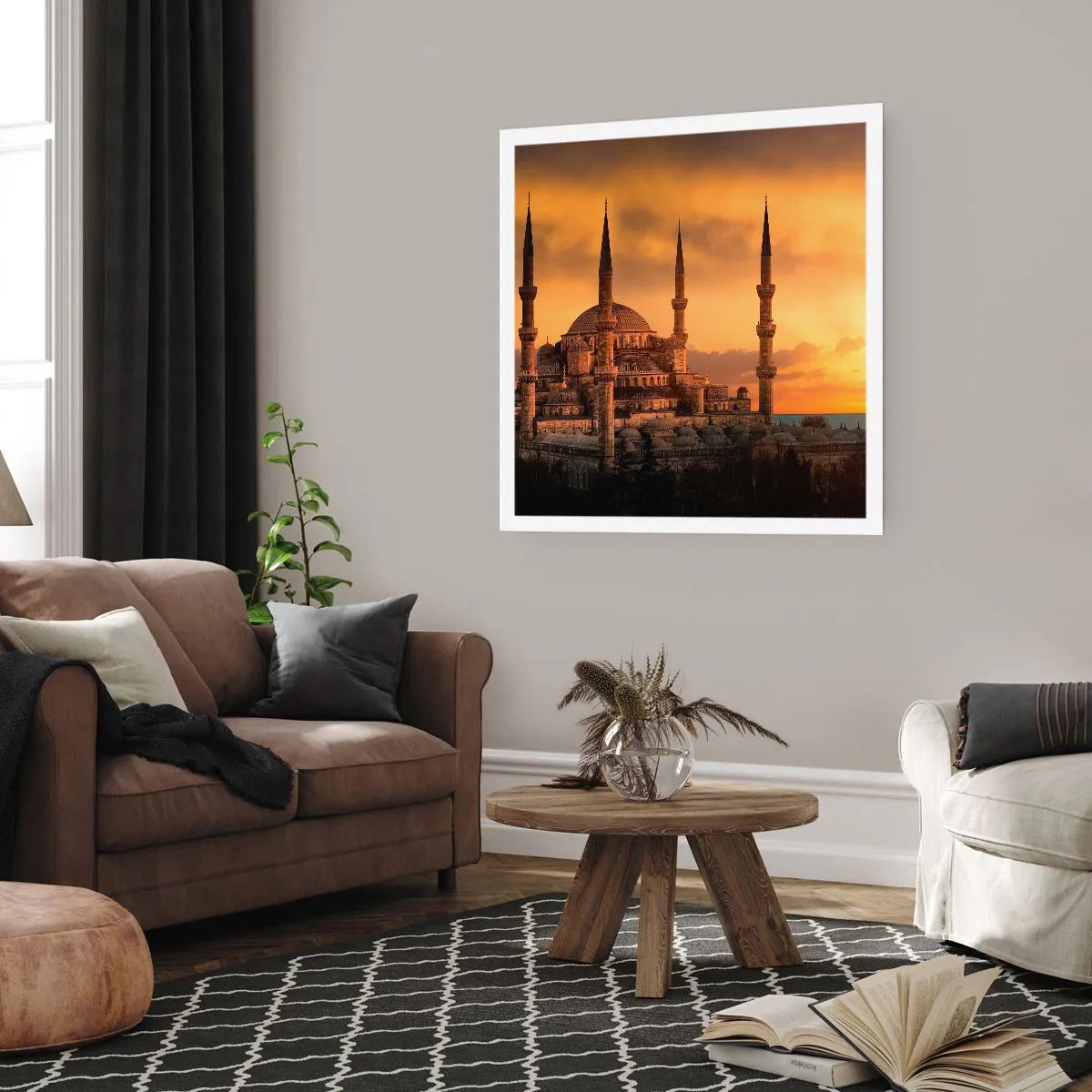 Poster - Gott ist großartig - 50x50 cm