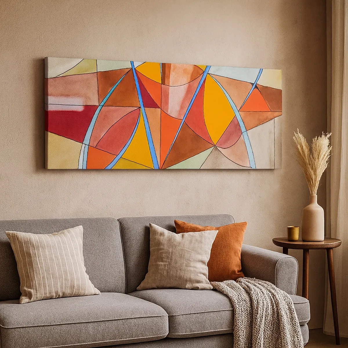 Bild auf Leinwand - Leinwandbild - Das Karussell, das Traumkarussell - 30x30 cm