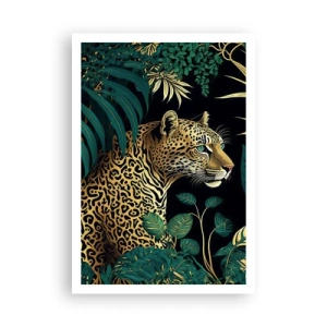 Poster - Gastgeber im Dschungel - 70x100 cm