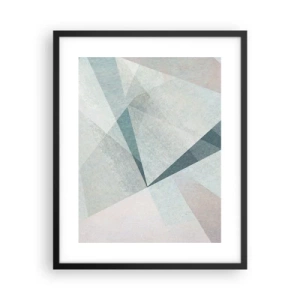 Poster in einem schwarzem Rahmen - Einfach aber dynamisch - 40x50 cm