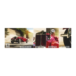 Fototapetenmuster Standard Eco - Schöner als Nike von Samothrake - Auto, Retro, Cabriolet - 100x30 cm