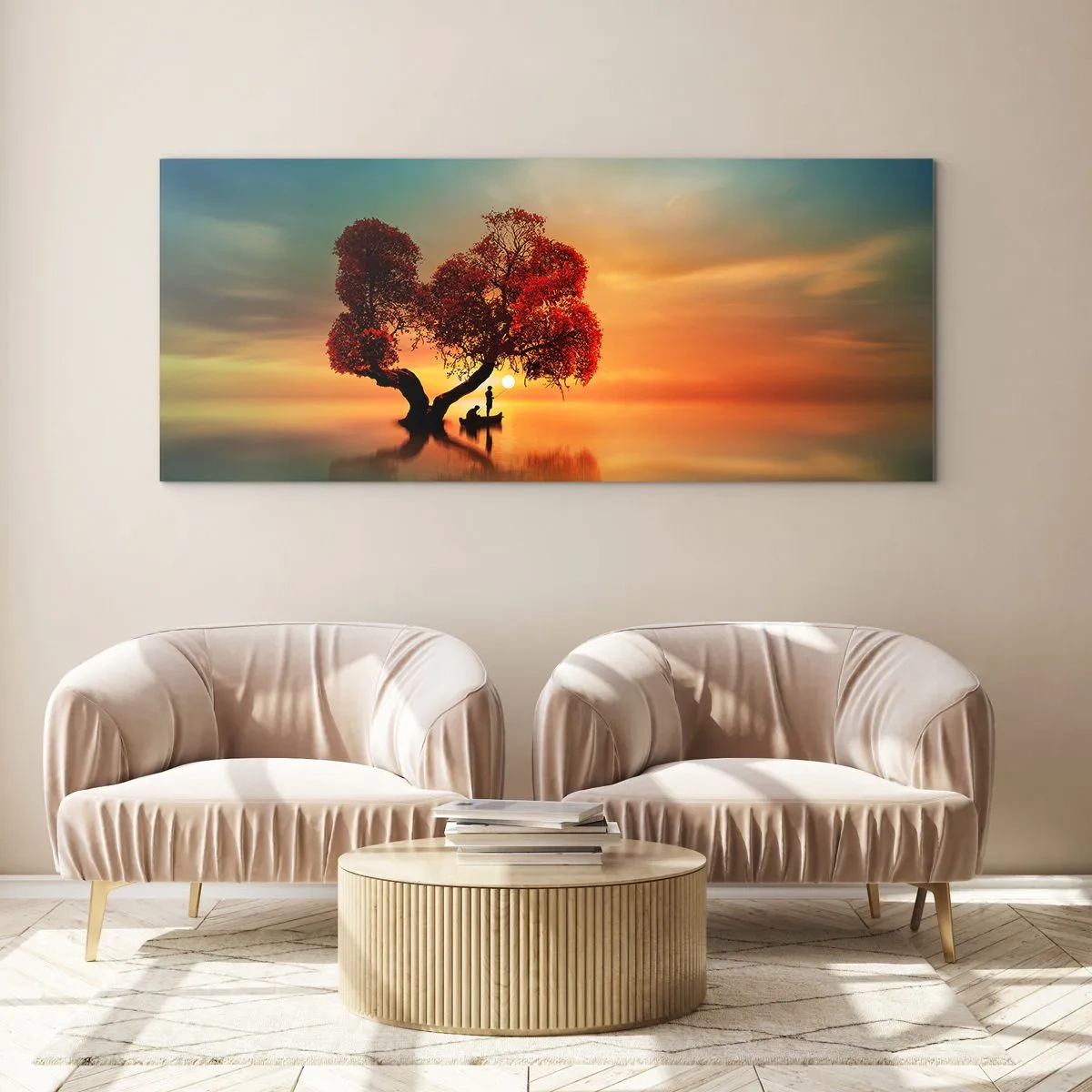 Glasbild - Bild auf glas - Oddaysons und die Stille der Weltlosen - 100x40 cm