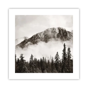 Poster - Lineal aus Granit - 40x40 cm