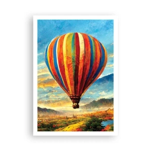 Poster - In der Stille sieht man mehr - 70x100 cm