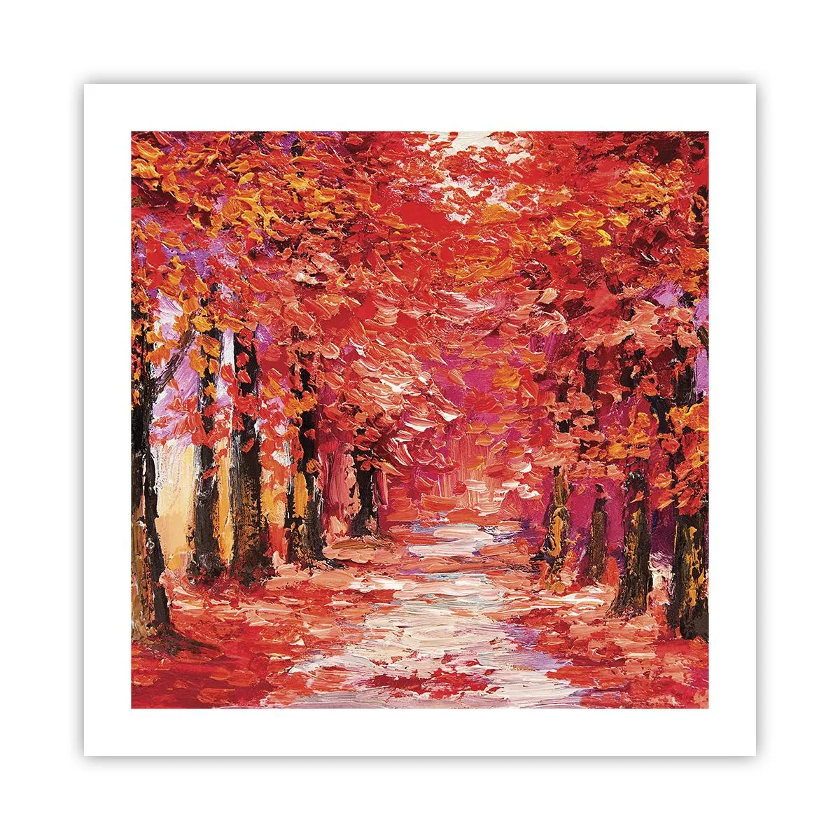 Poster - Herbstlicher Eindruck - 50x50 cm