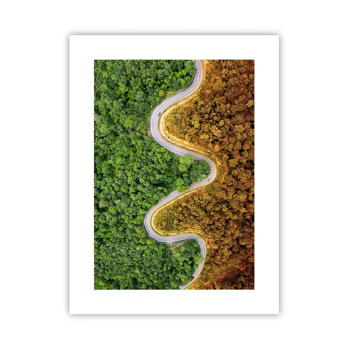 Poster - Grenzen und Durchbrüche - 30x40 cm