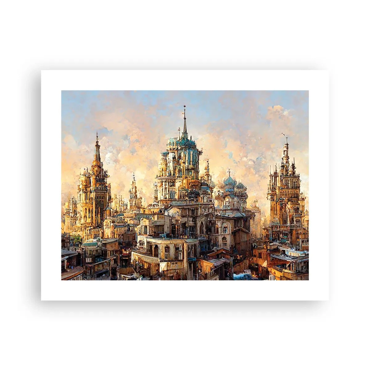 Poster - Stadt der Städte - 50x40 cm