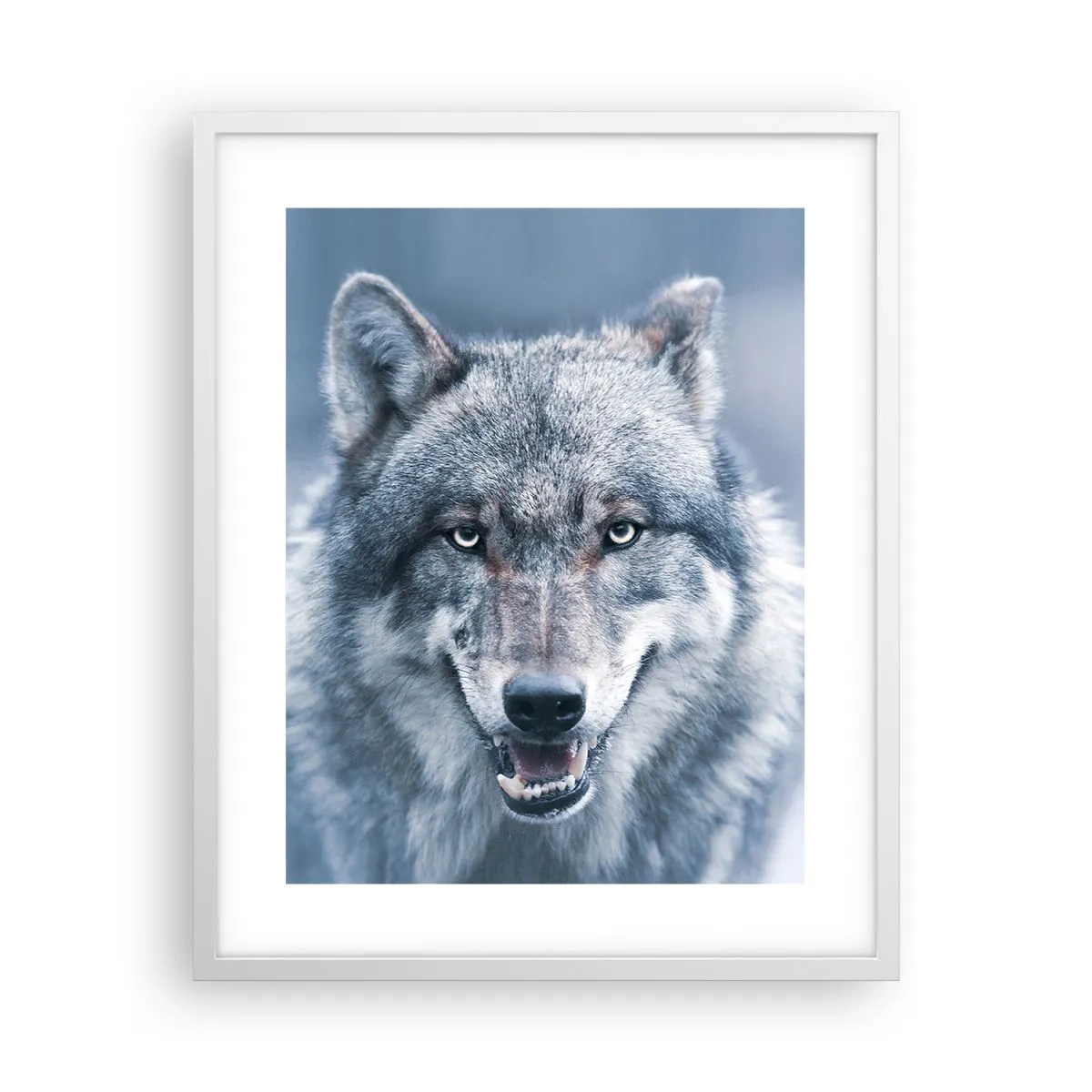 Poster in einem weißen Rahmen - Werden Sie die Herausforderung annehmen? - 40x50 cm