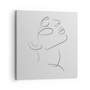 Bild auf Leinwand - Leinwandbild - Die Drehungen und Wendungen der Träume - 60x60 cm