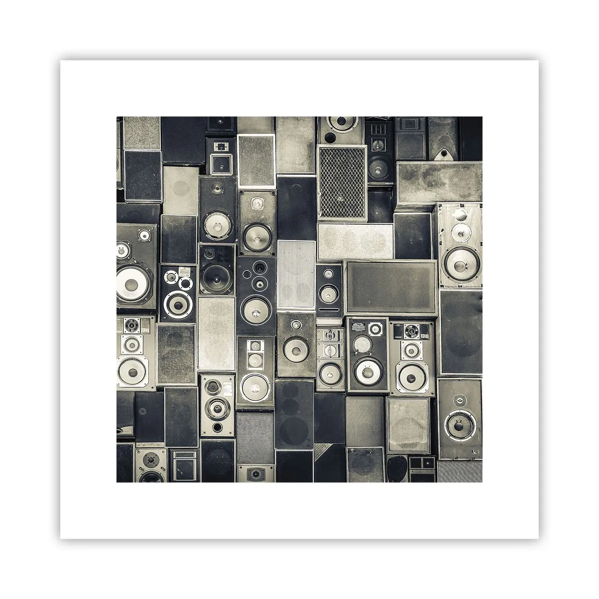 Poster - Und es ist alles in Ordnung - 30x30 cm