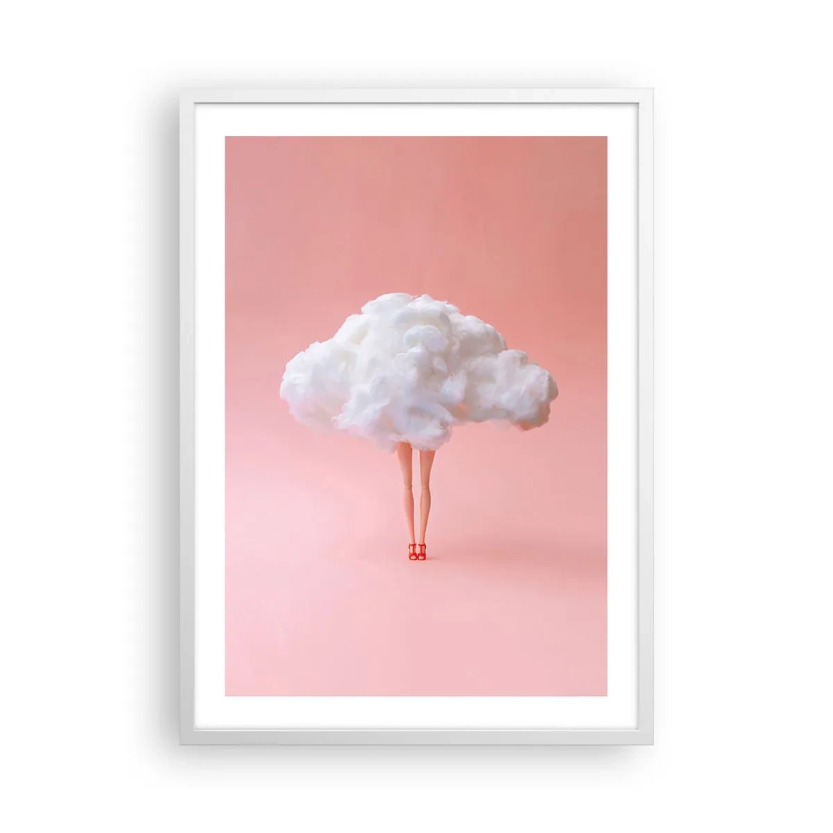 Poster in einem weißen Rahmen - Süßes Versprechen - 50x70 cm