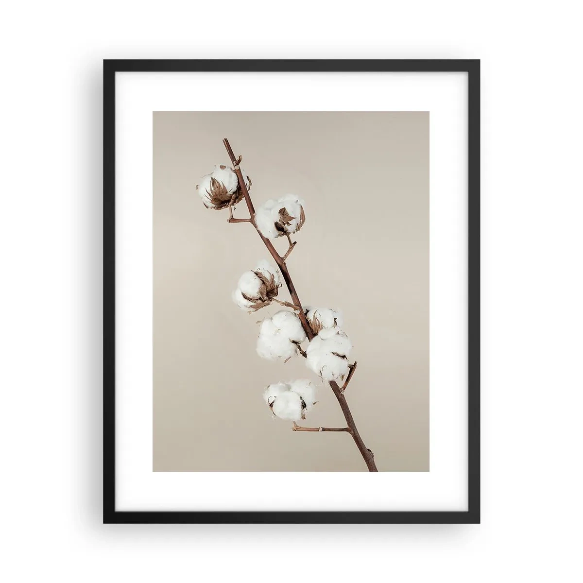 Poster in einem schwarzem Rahmen - An der Quelle der Weichheit - 40x50 cm