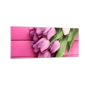 Glasbild - Bild auf glas - Nur für dich - 100x40 cm