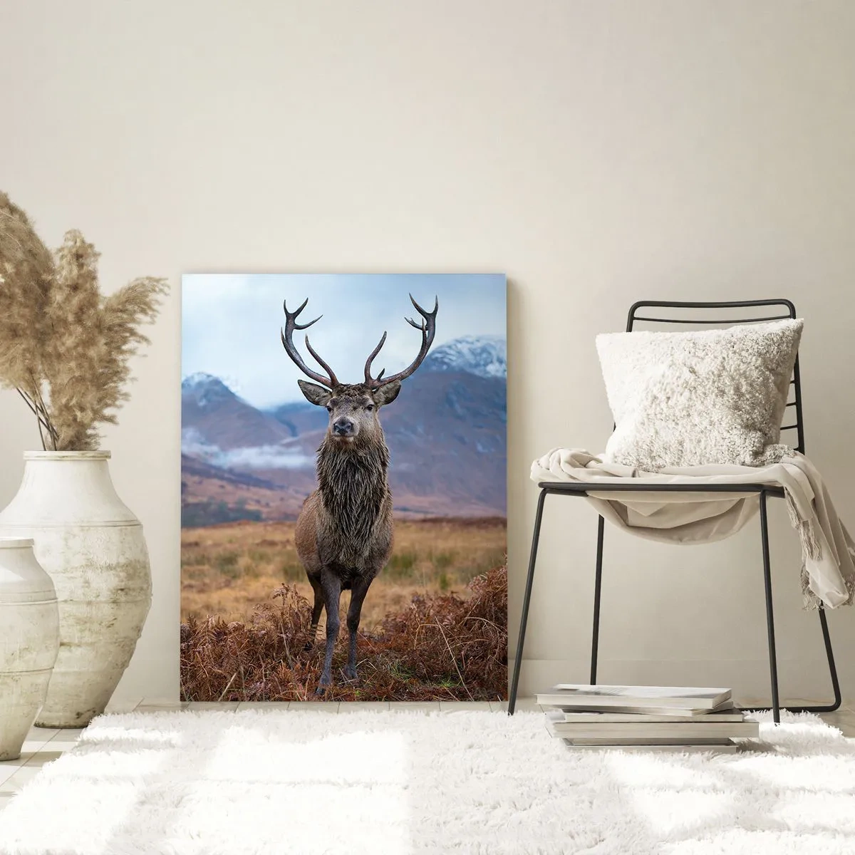 Glasbild - Bild auf glas - Auf eigenem Land - 80x120 cm