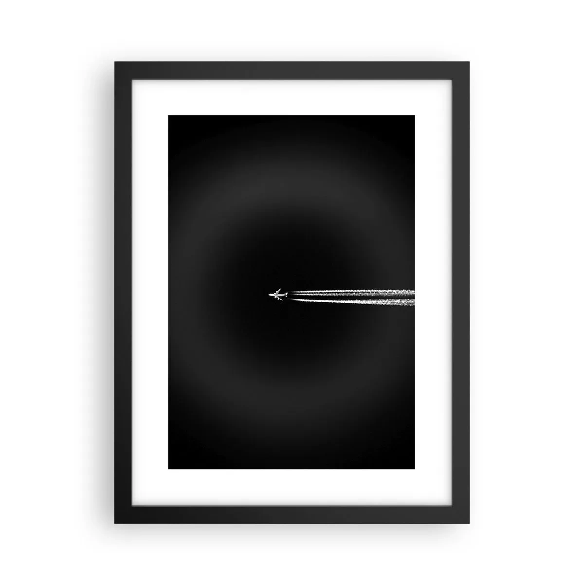 Poster in einem schwarzem Rahmen - In eine andere Dimension - 30x40 cm